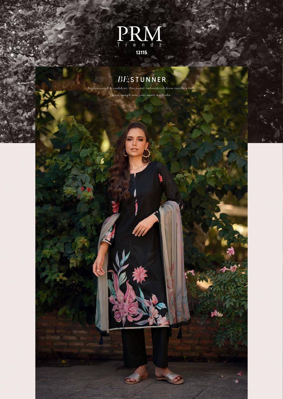 LEANA By PRM TRENDZ 12113 To 12118 Series Stylish Beautiful Colourful Cotton Dresses At Wholesale Price